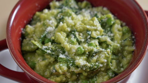Green Risotto by François Latapie